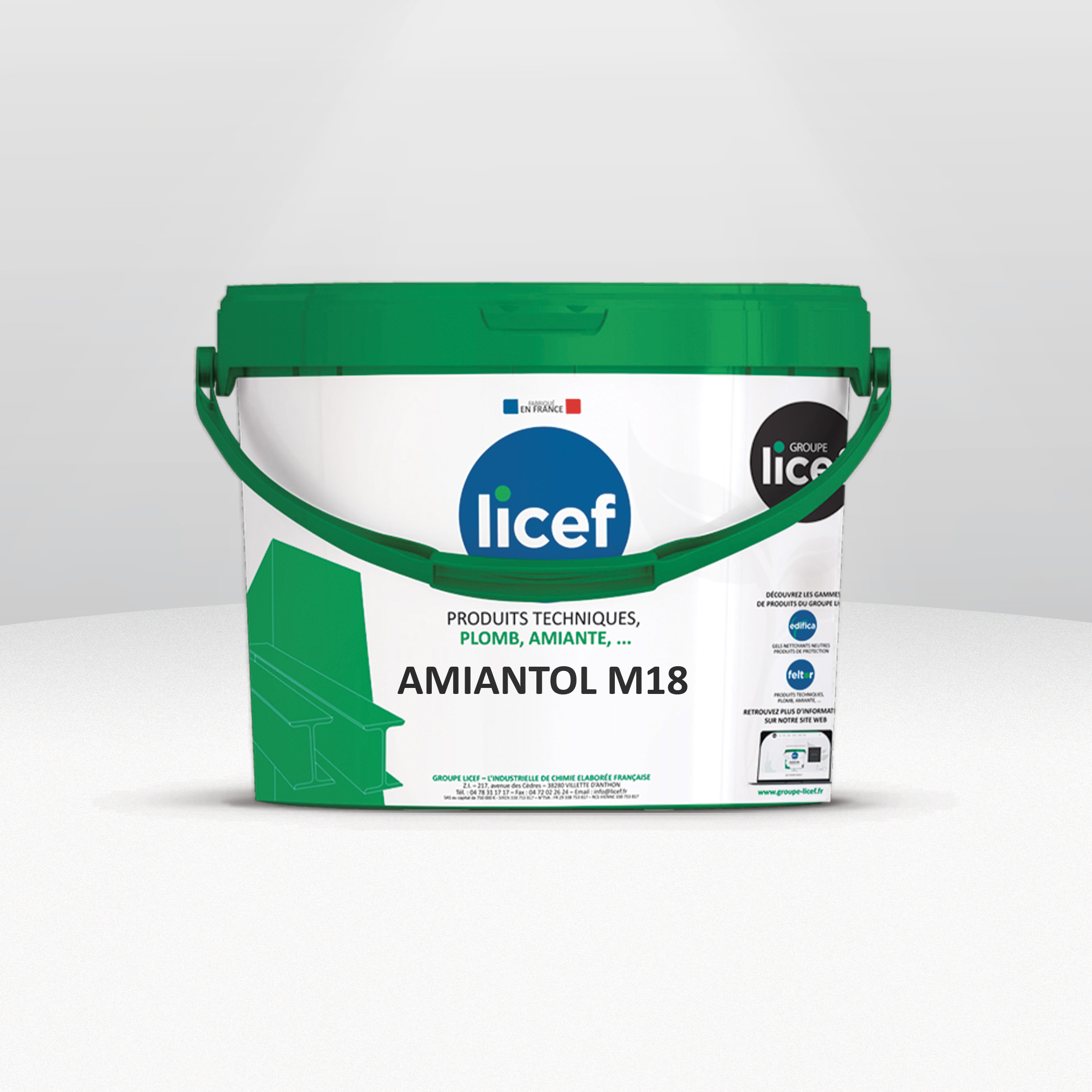 AMIANTOL M18 – Gamme LICEF