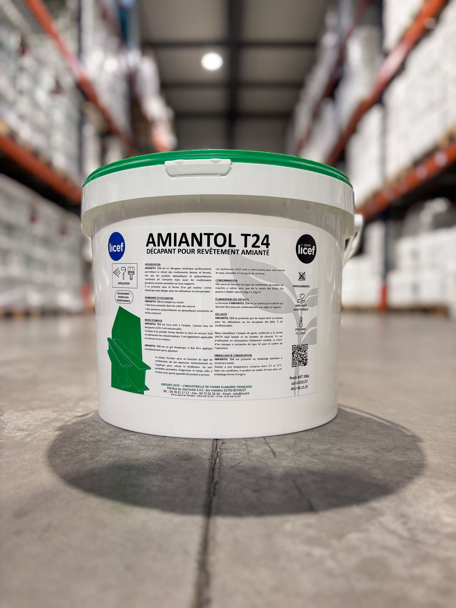 AMIANTOL T24 – Gamme LICEF