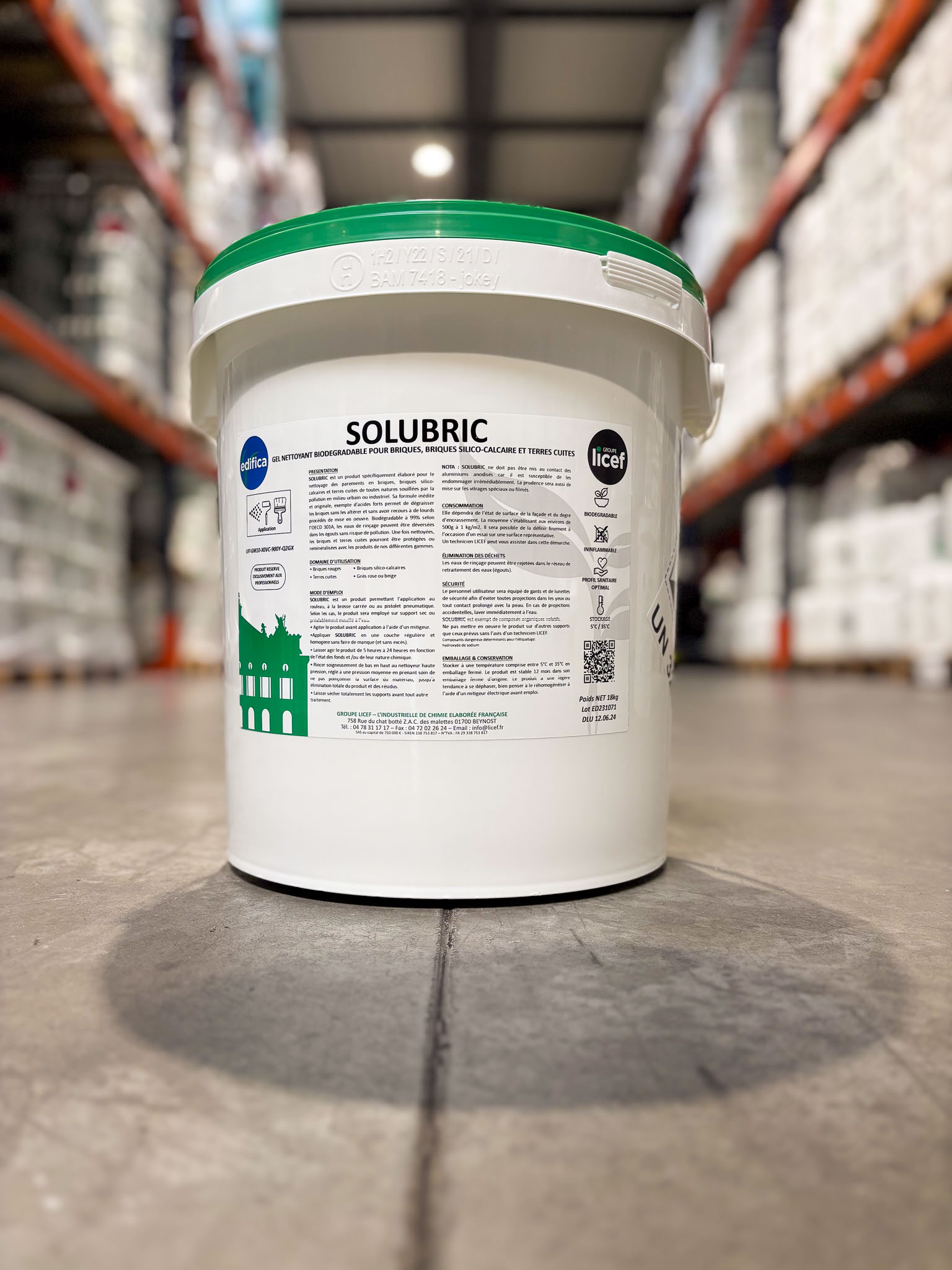 SOLUBRIC – Gamme EDIFICA